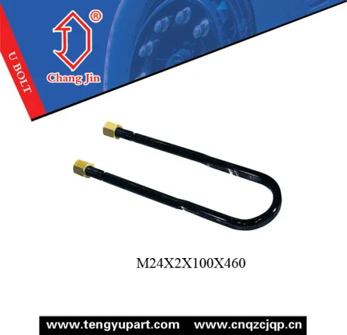 M24x2 U Bolt For Heavy Duty Suspension, High Quality M24x2 U Bolt For ...