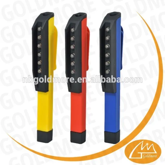NB GOLDMORE 6Led Pen Work Light magnet pen lamp