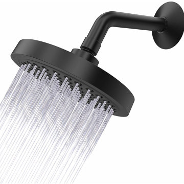 Matt Black Retractable Shower Head Hardware Systems