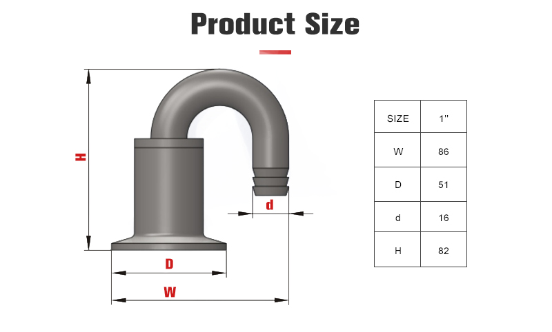 One Way Exhaust Valve