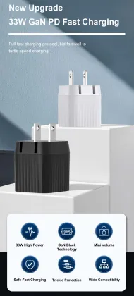 Mini 33W GaN Type C Charger