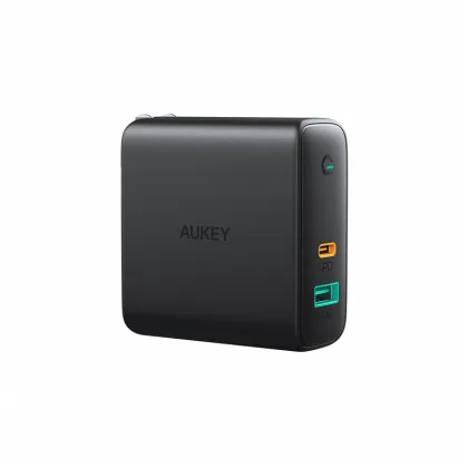 AUKEY PA-D3 Dual Port 60W PD USB Wall Charger - EU/US Standard Plug