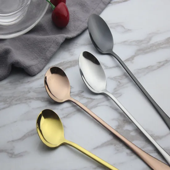 Stainless Steel Tableware Coffee Spoon
