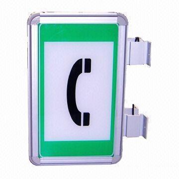 Light box with tunnel photoelectric mark, made of acrylic