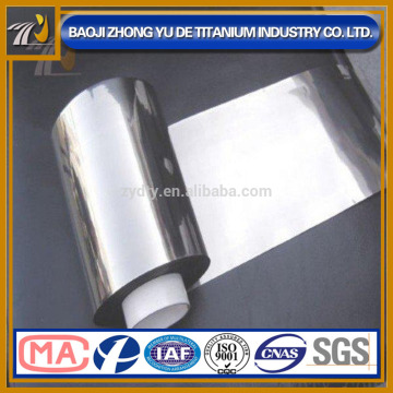 ASTMB162 0.2mm nickel foil with pickling surface