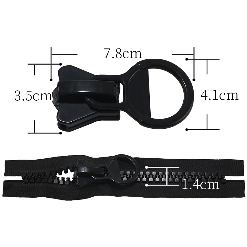 Plastic Zipper Slider