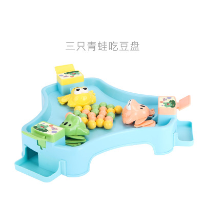 Party Games Table Toys for Children Greedy Frog Eating Bean Toys Broad Games Multiplayer Tnteractive Toy Family Funny Gift A5A