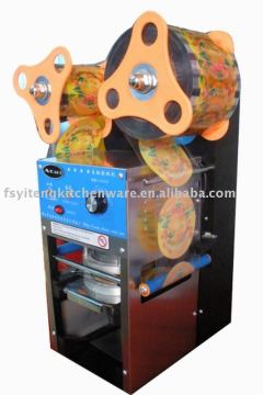 Automatic cup sealing machine