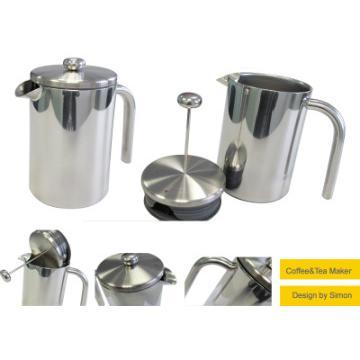 Double wall Coffee Pot