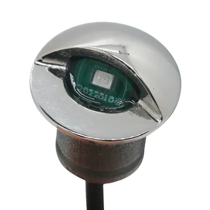 1W Halfmoon Indoor/Outdoor Staircase LED Step Lights