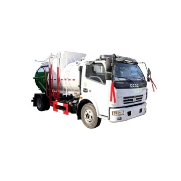 Hot Sale Dongfeng 7 cbm skip loader Garbage Collection truck Equipment 7000liters Mobile Kitchen Garbage Truck