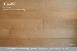 Natural OAK Glossy Multilayer Flooring FOR Foot feels comfo