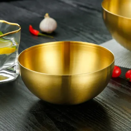 Wholesale Stainless Steel Insulated Salad Bowl for Snacks