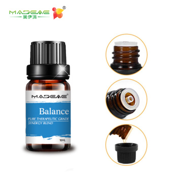 Equilibrio natural mezcla aromática aceites esenciales para la depresión