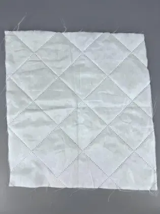 Agricultural greenhouse insulation blanket production