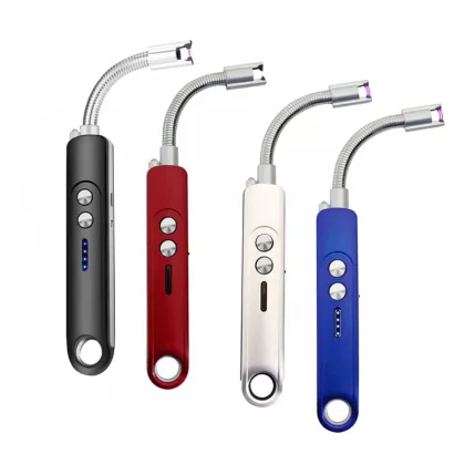 Windproof Flameless Electric Lighter: Kitchen Electric Candle Lighter with Arc