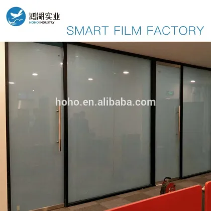 Magic glass film, switchable tinted glass film