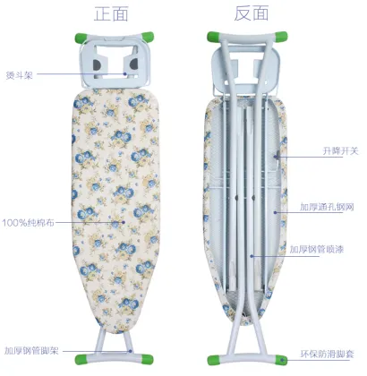 Large foldable ironing board ironing table