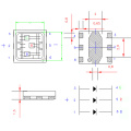 High Power 5050 RGB LED SMD 3W