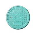 Round resin rainwater manhole cover