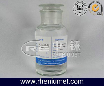 4N Perrhenic acid, rhenium compounds
