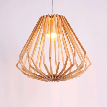 contemporary wooden pendant lights
