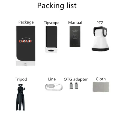 High-Power HD TIPSCOPE Digital Telescope for Scientific Experiments and Professional Use