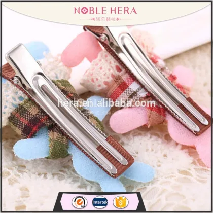 Children's Little Bear With Buttons Baby Hair Clips