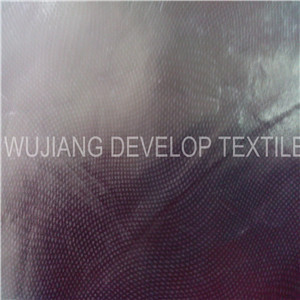 Polyester Pongee Fabric with Foil Print for Cloth Fabric (DT3105)