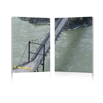 River Bridge Picture Painting