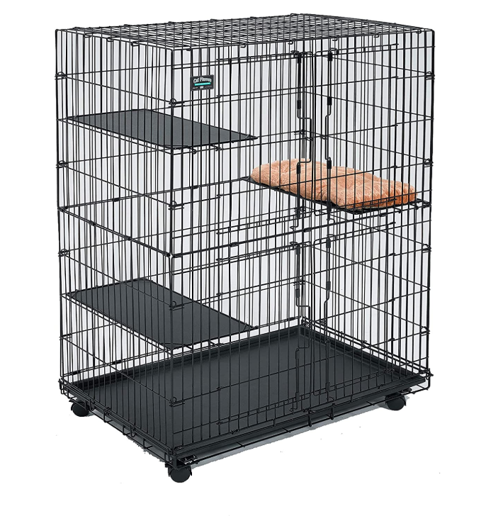 Cat Playpen With 3 Perching Shelves