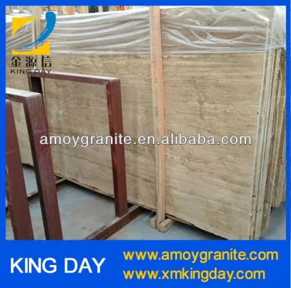 Popular material travertine Romano