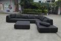 Modular mặt cắt vải BB Italia uốn cong tái sản xuất sofa