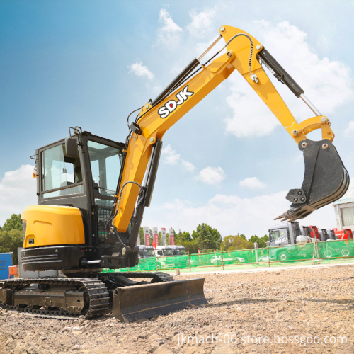 Free Shipping China Mini Excavator 3.5 Ton CE EPA Kubota Engine – Wholesale Mini Excavators