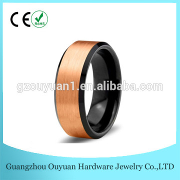 8MM Custom Ring Jewelry Brush Tungsten Carbide Wedding Ring China Jewelry Factory