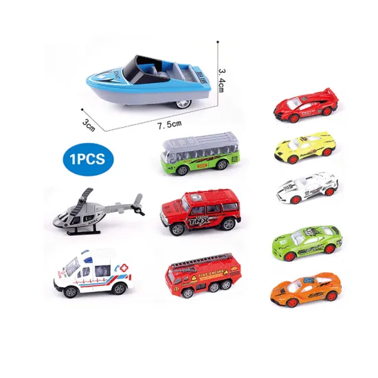 64-Piece EPT City Series Alloy Diecast Car Set: Perfect Race Car Toys for Kids, Boys, and Party Favors