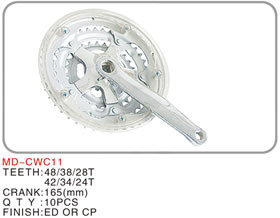 Chainwheel cranks