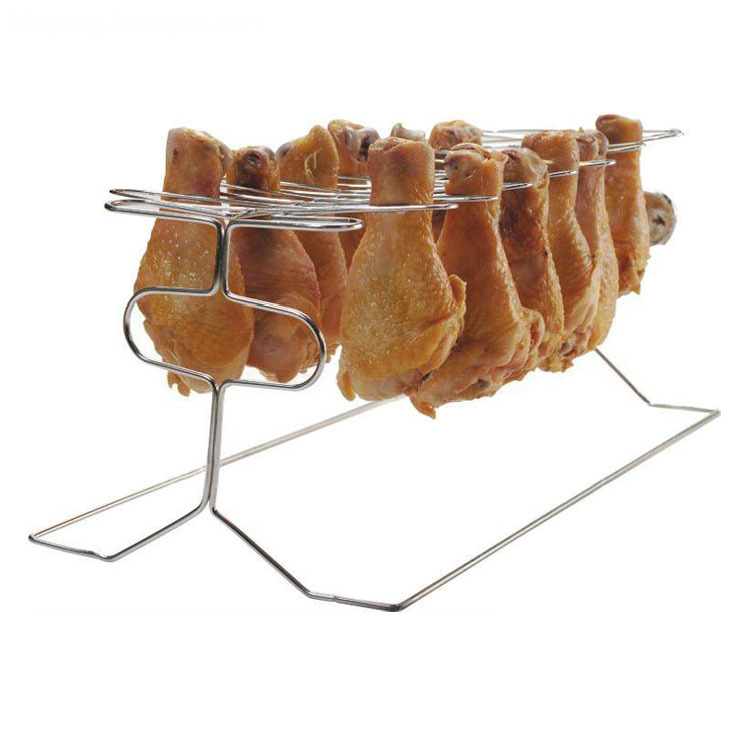Bbq Chicken Roaster Rack With 12 Pcs Legs, High Quality Bbq Chicken ...