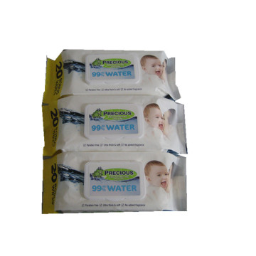 Baby Wet Water Wipes mit Kunststoffdeckel