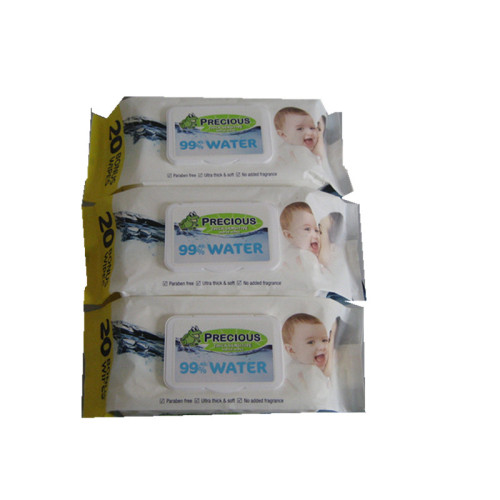 Baby Wet Water Wipes with Plastic Lid