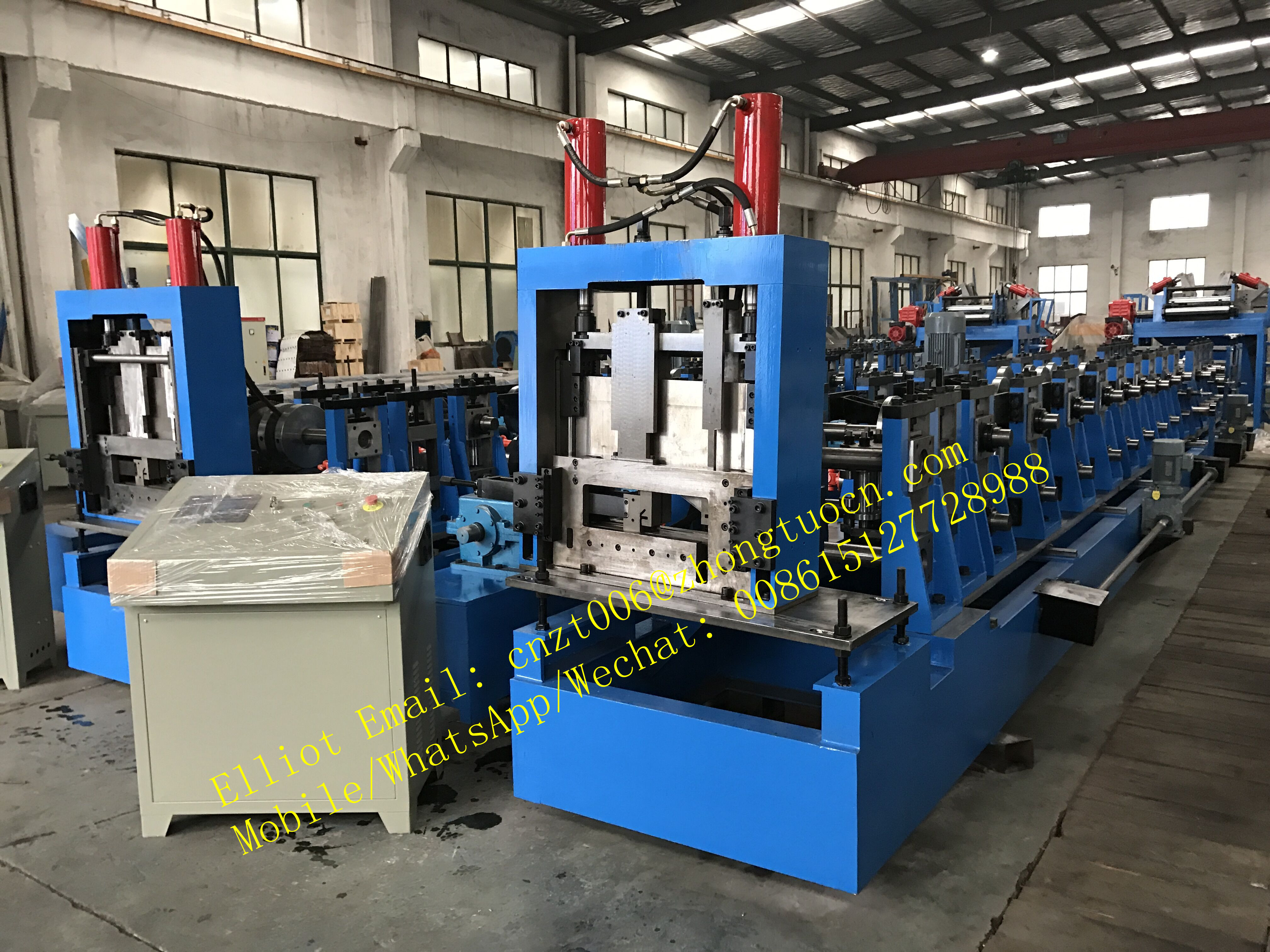 steel frame roll forming machine