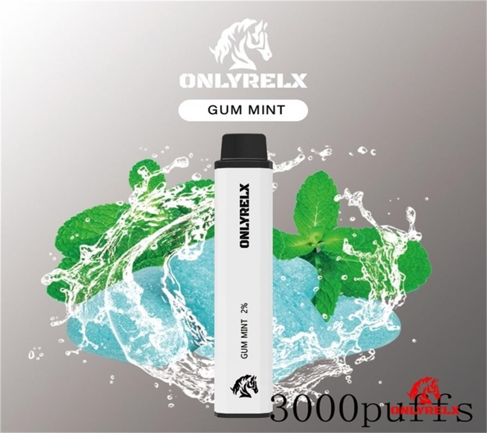 Легкий и красочный кюви 3000 Puffs Ondayable Vape