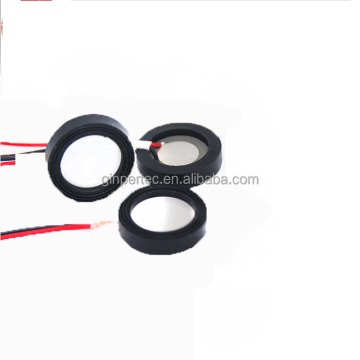초음파 분무기 용 고주파 Ginpertec Piezo 세라믹 디스크 : 1.7 MHz, 2.4 MHz 및 3 MHz 모델