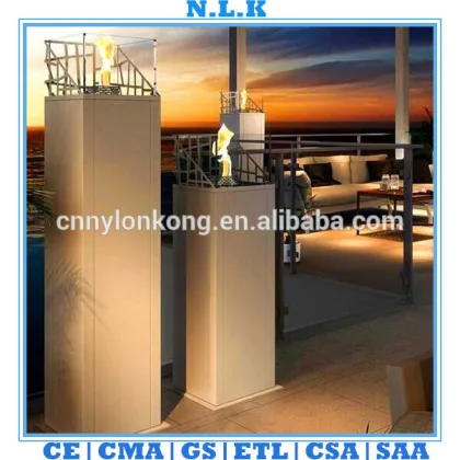 [N.L.K] BRAND high quality outdoor landscap Ethanol fireplace CE outdoor freestanding bio ethanol fireplace