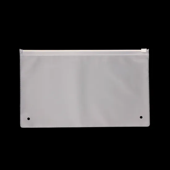 Heat Seal Plastic PVC Zip lock Bag