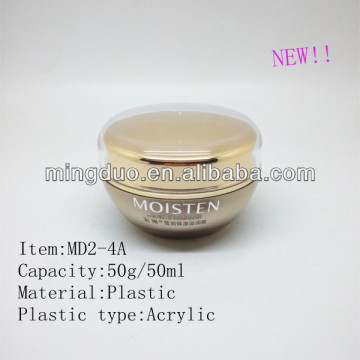 50ml Acrylic plastic cosmetic container,cream jar,butter jars