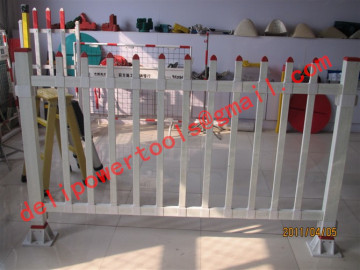 Security mesh fences with barriers