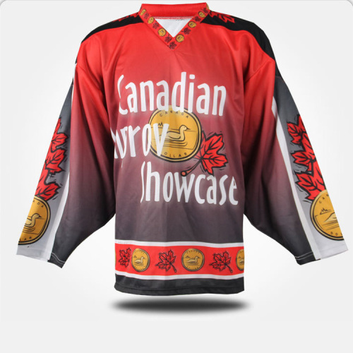 Team Set Ice Hockey wear Twill Logo Ice Hockey Jerseys