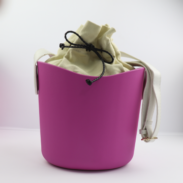 Custom EVA basket PU long strap Obag