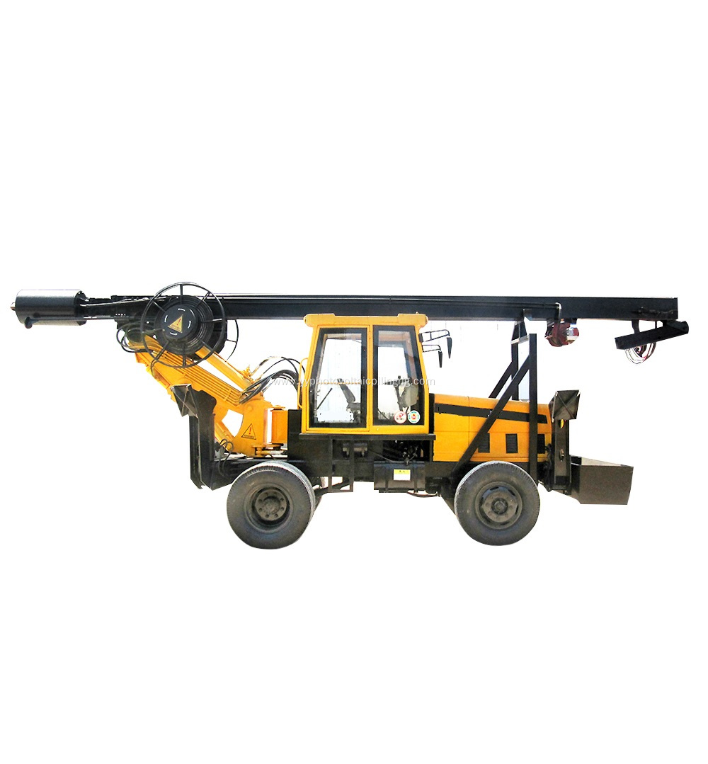 85KW-126KW Trailer Hydraulic Rotary Drilling Machine